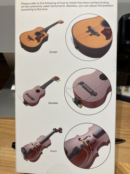 Guitto GGP-03 pickup til akustiske instrumenter. - Image 7