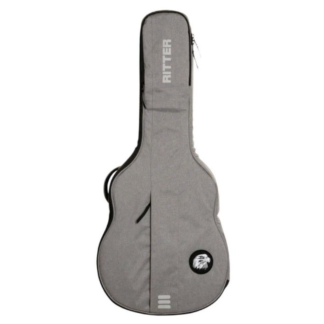 Ritter RGC3-SB/EGR Carouge taske til jumbo el 12- str. western-guitar elephant grey