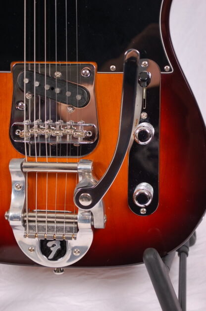 Fender USA 62´Telecaster®  Bigsby, 3-Color Sunburst (brugt årg. 2017) m. case. - Image 4