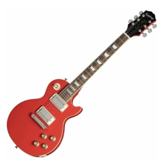 Epiphone Power Les Paul Lava Red junior guitar m. tilbehør