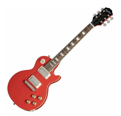 Epiphone Power Les Paul Lava Red junior guitar m. tilbehør