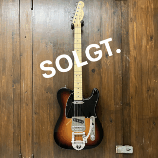 Fender USA 62´Telecaster®  Bigsby, 3-Color Sunburst (brugt årg. 2017) m. case. SOLGT