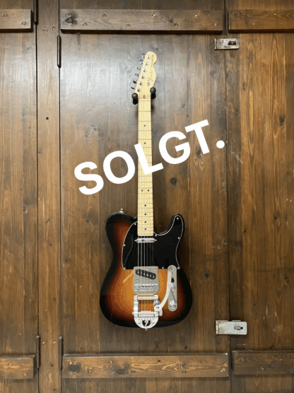 Fender USA 62´Telecaster®  Bigsby, 3-Color Sunburst (brugt årg. 2017) m. case. SOLGT