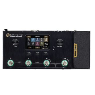 Hotone MP-100 Ampero guitar-multieffekt-pedalboard. m. USB interface