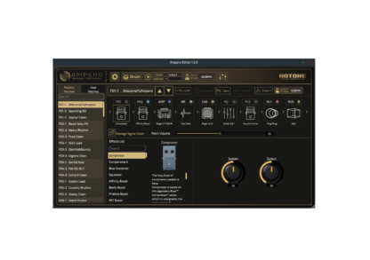 Hotone MP-100 Ampero guitar-multieffekt-pedalboard. m. USB interface - Image 2