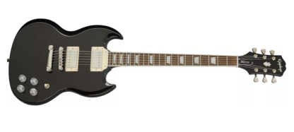 Epiphone SG Muse, Jet Black Metallic - Image 3