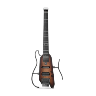 Donner HUSH-X silent el-guitar sunburst NYHED