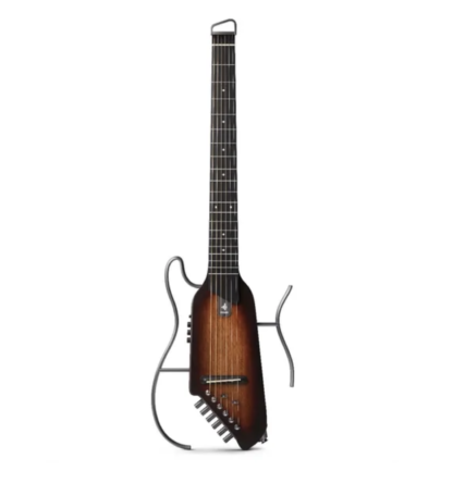 Donner HUSH-I silent western-guitar sunburst. Demo - Image 11