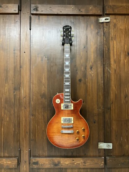 Epiphone Les Paul Cherry Sunburst Figured Top (brugt, årgang 90érne). SOLGT