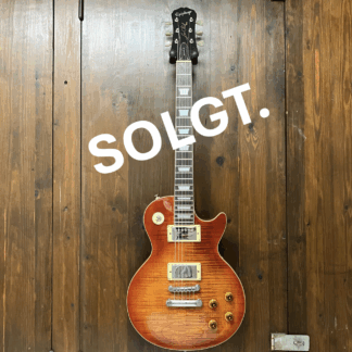 Epiphone Les Paul Cherry Sunburst Figured Top (brugt, årgang 90érne). SOLGT