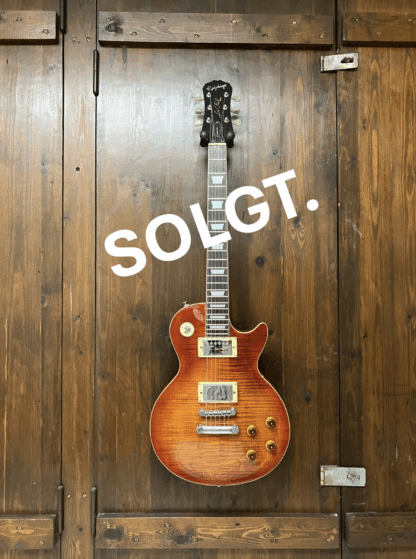 Epiphone Les Paul Cherry Sunburst Figured Top (brugt, årgang 90érne). SOLGT