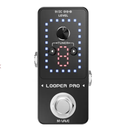M-Vave Looper Pro guitar-effekt-pedal.