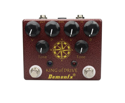 Demonfx King of Drive guitar-overdrive-pedal. (brugt)