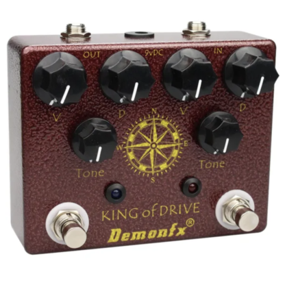 Demonfx King of Drive guitar-overdrive-pedal. (brugt) - Image 6
