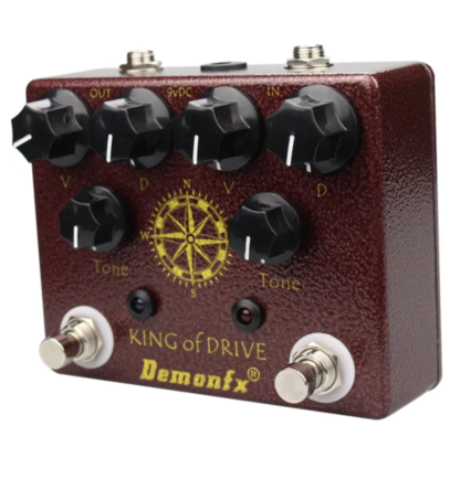 Demonfx King of Drive guitar-overdrive-pedal. (brugt) - Image 5