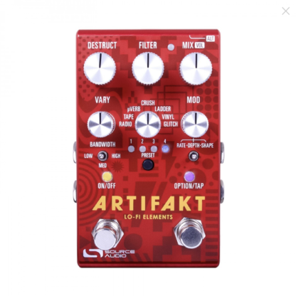 Source Audio Artifakt Lo-fi Elements Pedal (brugt).
