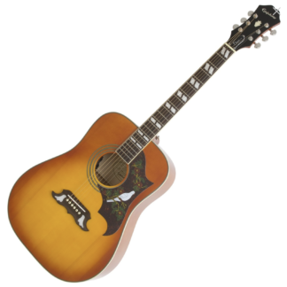 Epiphone Dove Studio Electro Acoustic, Violin Burst