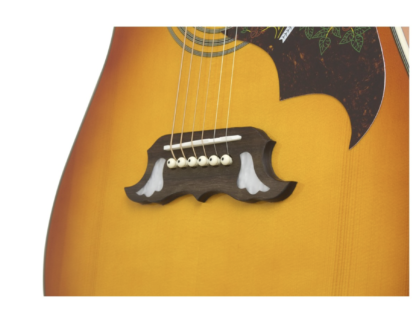Epiphone Dove Studio Electro Acoustic, Violin Burst - Image 6