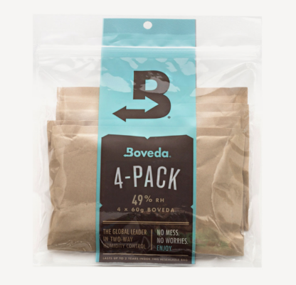 Boveda 4-Pack Refill – 49% RH 70g