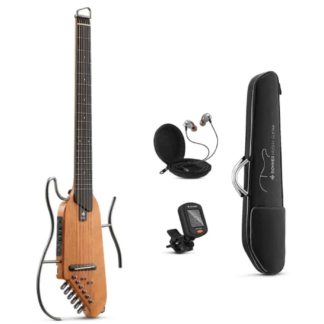 Donner HUSH-I silent western-guitar mahogni (brugt)