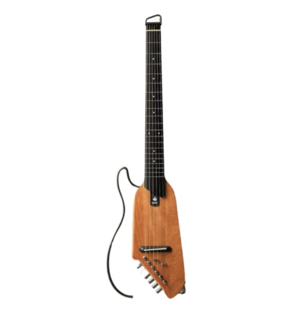 Donner HUSH-I silent western-guitar mahogni (brugt) - Image 2
