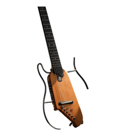 Donner HUSH-I silent western-guitar mahogni (brugt) - Image 4