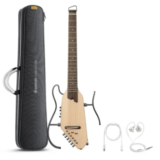 Donner HUSH-I PRO silent guitar nature. NYHED