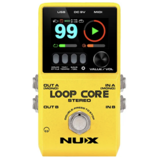 Nux Loopcore Stereo loop-guitar-pedal.