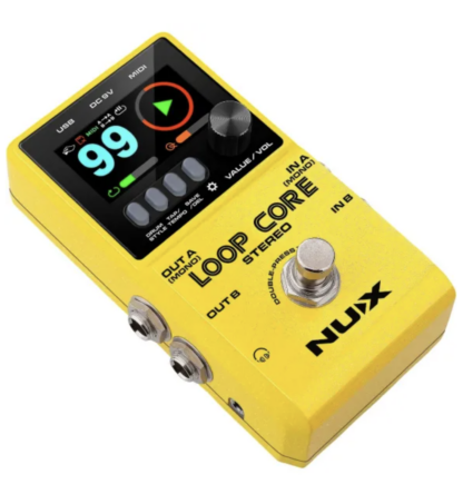 Nux Loopcore Stereo loop-guitar-pedal. - Image 2