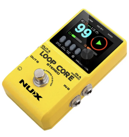Nux Loopcore Stereo loop-guitar-pedal. - Image 3