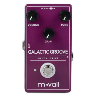 Movall MP-102 Galactic Groove Fuzzy Drive guitar-effekt-pedal (brugt). SOLGT