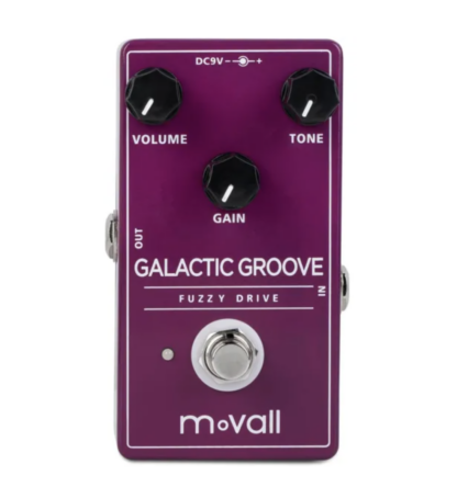 Movall MP-102 Galactic Groove Fuzzy Drive guitar-effekt-pedal (brugt). SOLGT