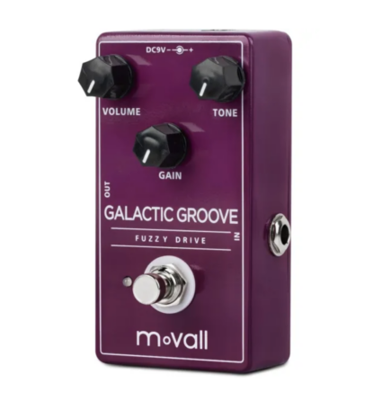 Movall MP-102 Galactic Groove Fuzzy Drive guitar-effekt-pedal (brugt). SOLGT - Image 4