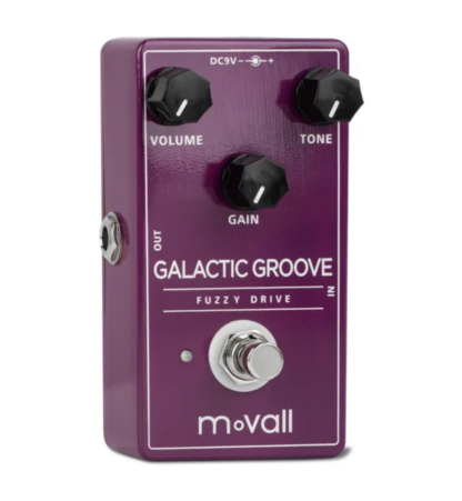 Movall MP-102 Galactic Groove Fuzzy Drive guitar-effekt-pedal (brugt). SOLGT - Image 3