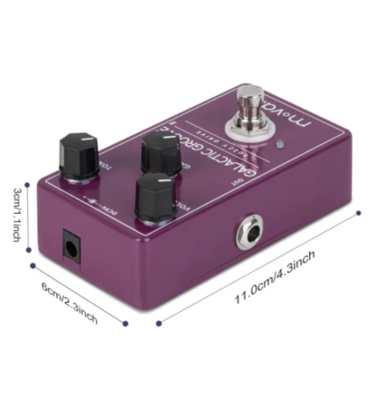Movall MP-102 Galactic Groove Fuzzy Drive guitar-effekt-pedal (brugt). SOLGT - Image 2