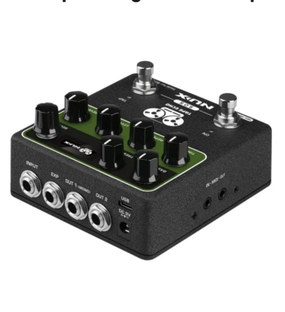 Nux NDD-7 Tape Echo Reverb guitar-effekt-pedal. NDD7 - Image 2