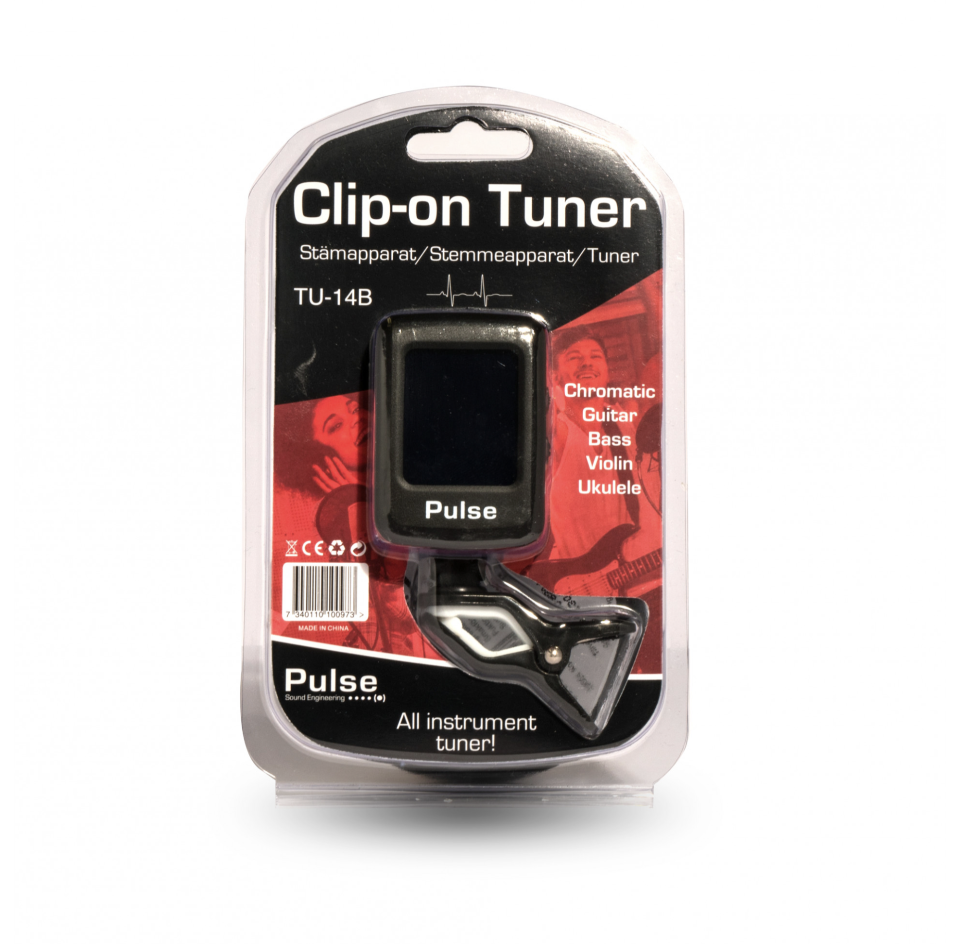 Pulse TU-14B clip-on tuner - Billede 3