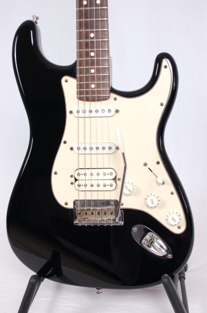 Fender Strat US HSS Black (brugt). - Image 5