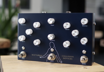 Collision Device Nocturnal 3-in-1 reverb/delay/tremolo (brugt, men som ny). - Image 2