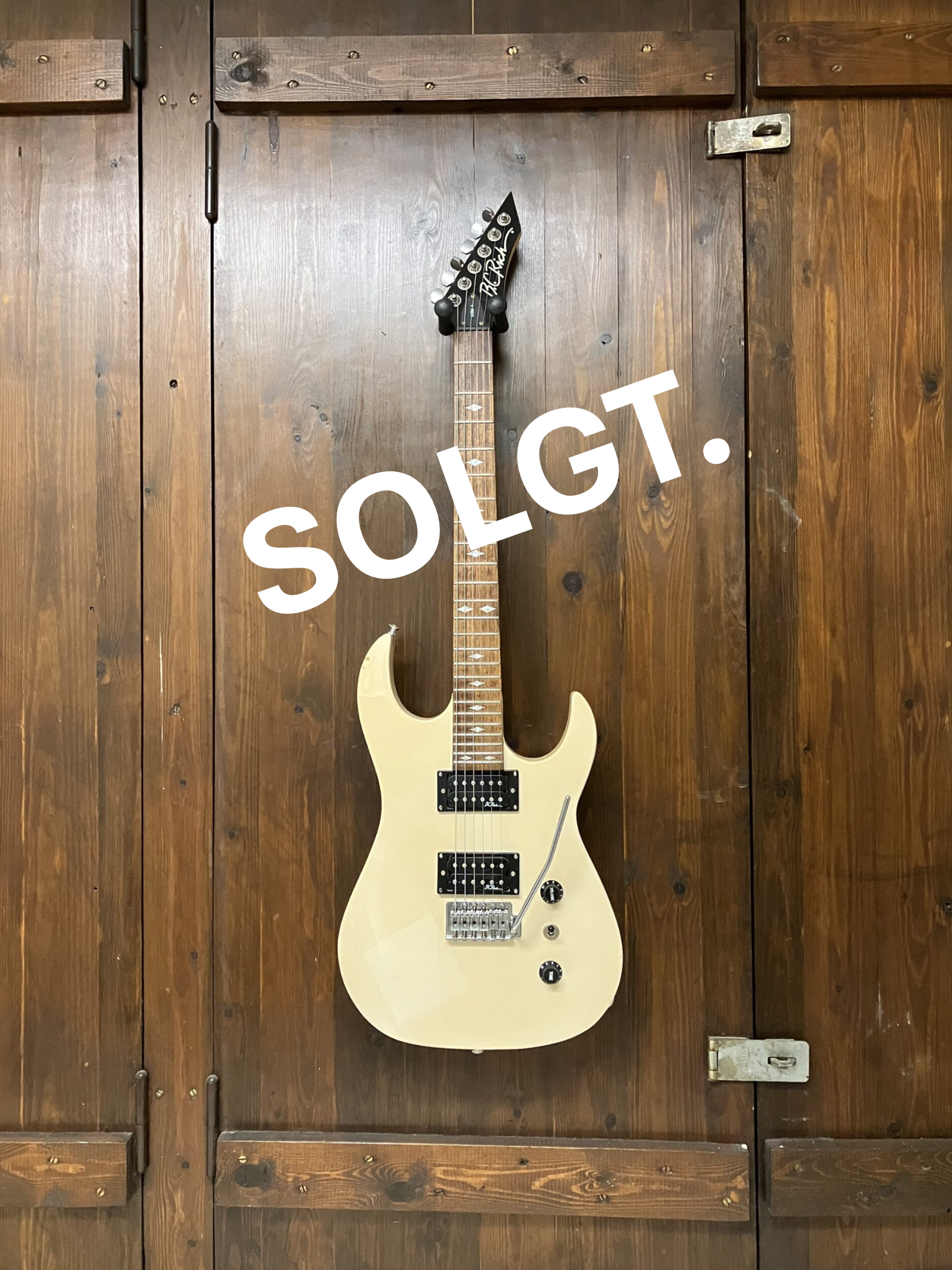 BC Rich ASM-1 vintage white (brugt). SOLGT