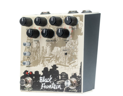 Old Blood Noise Endeavors Black Fountain Stereo Delay (brugt, men som ny). - Image 6