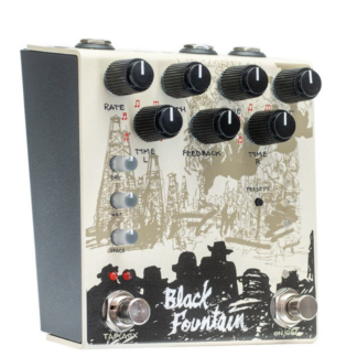 Old Blood Noise Endeavors Black Fountain Stereo Delay (brugt, men som ny).