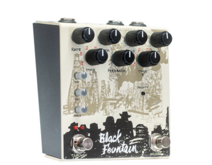 Old Blood Noise Endeavors Black Fountain Stereo Delay (brugt, men som ny).