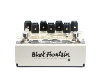 Old Blood Noise Endeavors Black Fountain Stereo Delay (brugt, men som ny). - Image 4