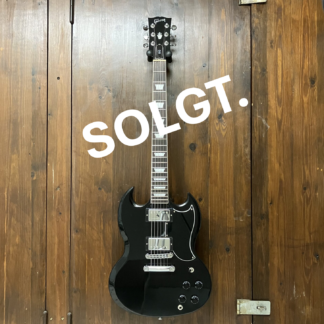 Gibson SG Standard Ebony m. hardcase (brugt, årg. 2017).