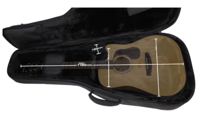 PULSE WGC3000 Western Hybrid Guitar Bag - Image 10