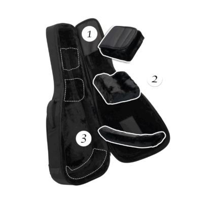 PULSE WGC3000 Western Hybrid Guitar Bag - Image 9