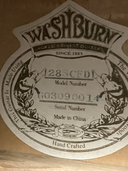 Washburn Jumbo 28SCEDL (brugt) - Billede 4
