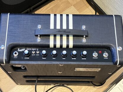 Supro Delta King 12, 15 Watt 1×12 w/ Reverb black (brugt, men som ny) - Billede 3