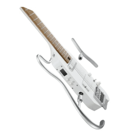 Donner HUSH-X PRO silent el-guitar hvid - Billede 6